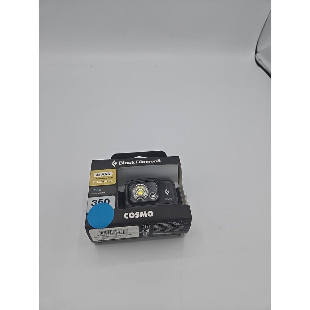 Black Diamond IPX8 Cosmo Headlamp 350 Lumens (BD6206733002ALL1)... S&H